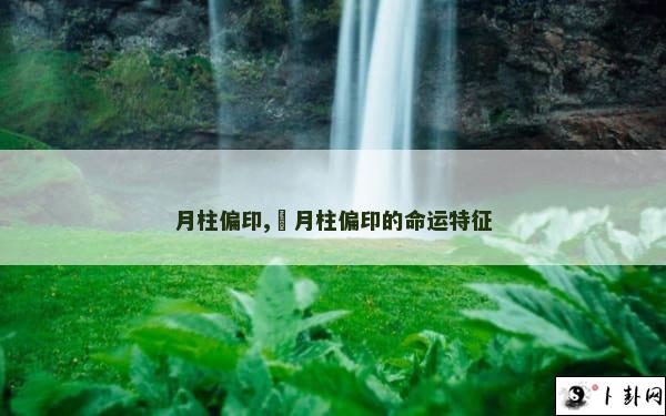 月柱偏印,​月柱偏印的命运特征