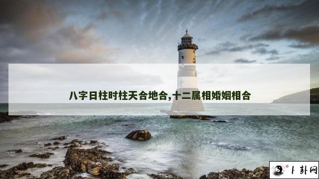 八字日柱时柱天合地合,十二属相婚姻相合