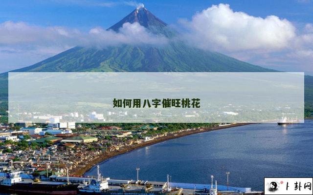 如何用八字催旺桃花