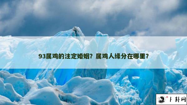 93属鸡的注定婚姻？属鸡人缘分在哪里？